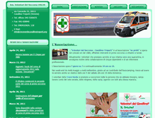 Tablet Screenshot of croceverdecavallinotreporti.org
